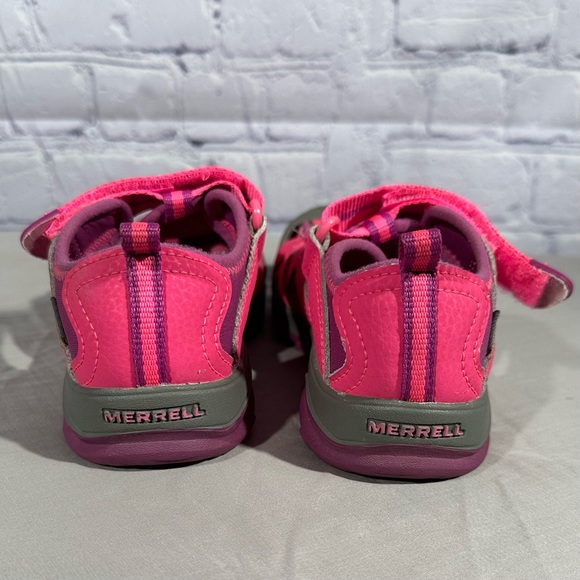 Merrell Kids Hydro Sport Sandal Little kid size 12, pink - Picture 4 of 6